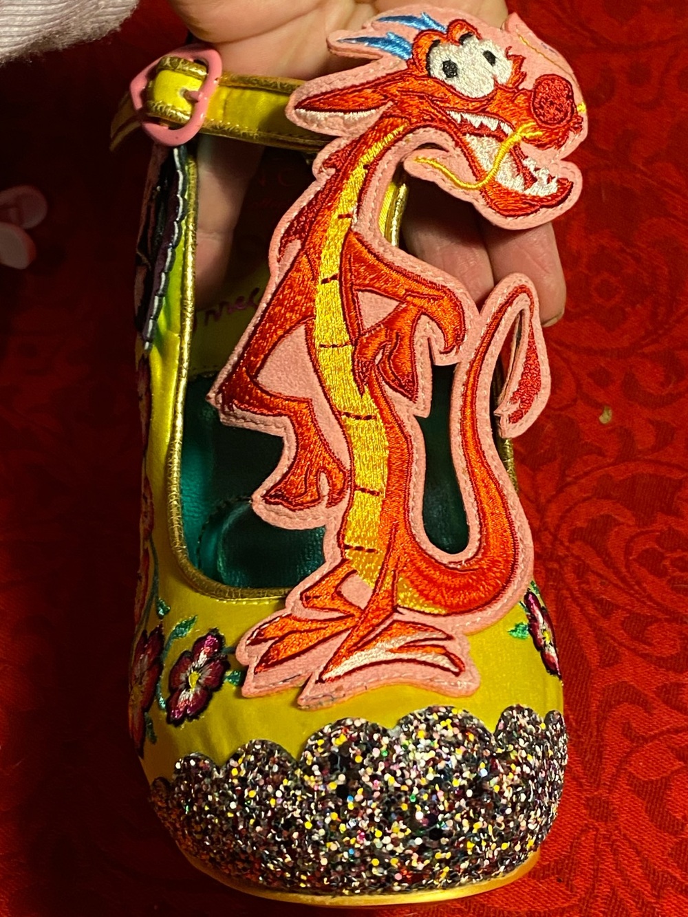 Irregular Choice Disney Princess”Let Your True Self Shine” special heels MULAN,8 - Picture 6 of 14